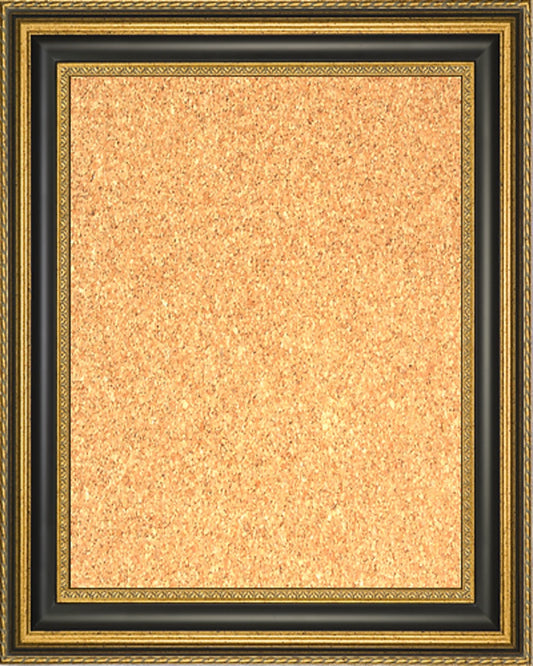 framed cork board