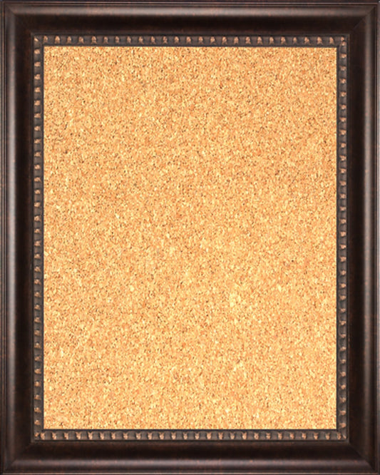 framed cork board