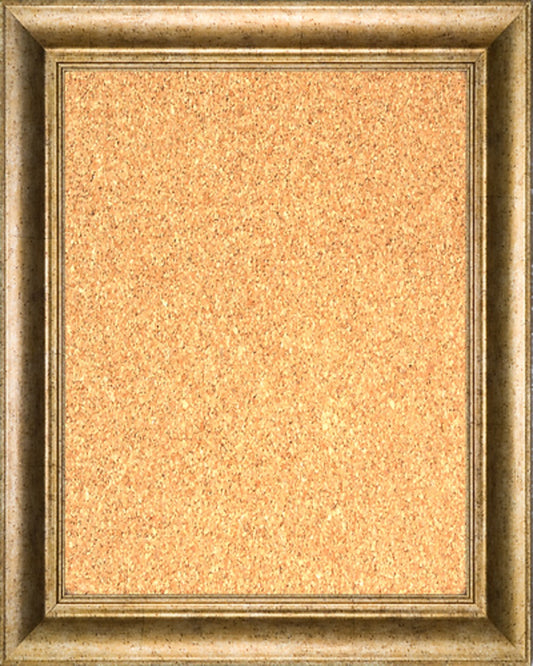 framed cork board