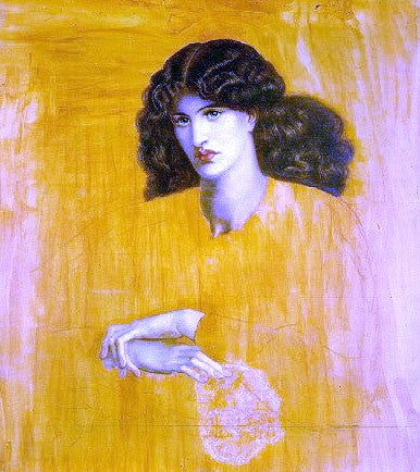  Dante Gabriel Rossetti La Donna Della Finestra - Canvas Print