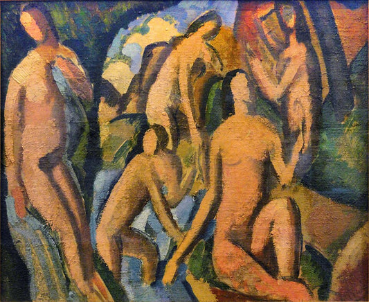 Andre Derain Baigneuses Esquisse - Canvas Print