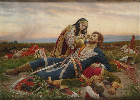 Uros Predic Kosovo Maiden - Canvas Print