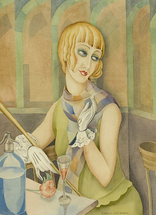 Gerda Wegner Lili Elbe - Canvas Print