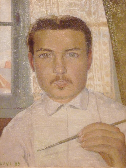 Maurice Denis Self-Portrait at the Age of 18 - Canvas Print