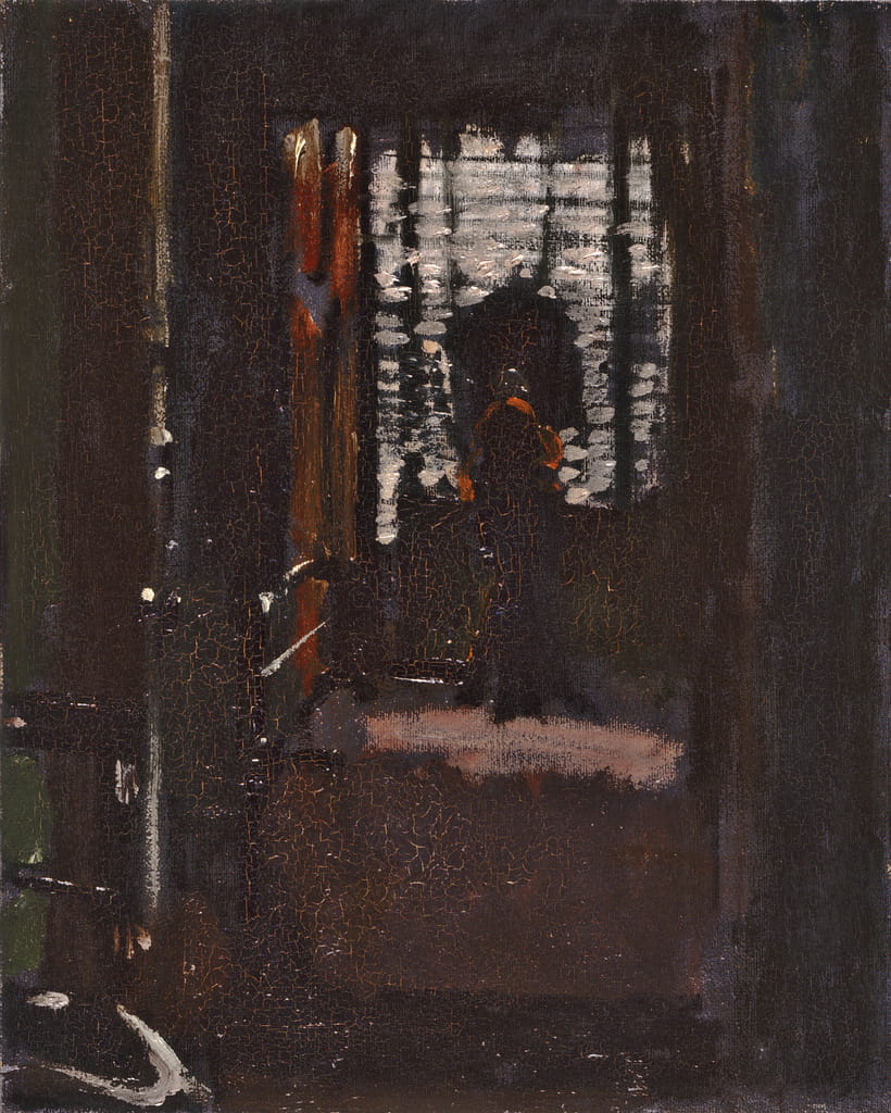 Walter Sickert Jack the Ripper's Bedroom - Canvas Print