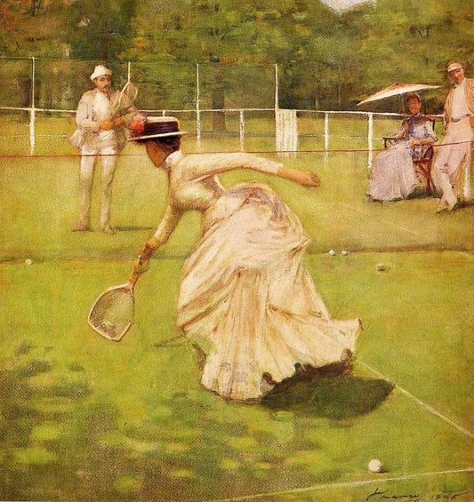 John Lavery Sir John Lavery, A Rally - Canvas Print
