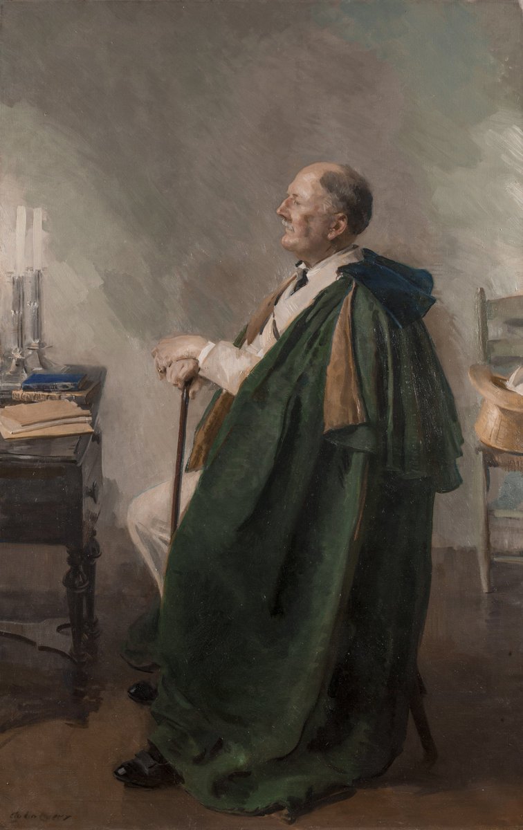 Cecilia Beaux The Green Cloak, a Portrait of George Dudley Seymour - Canvas Print