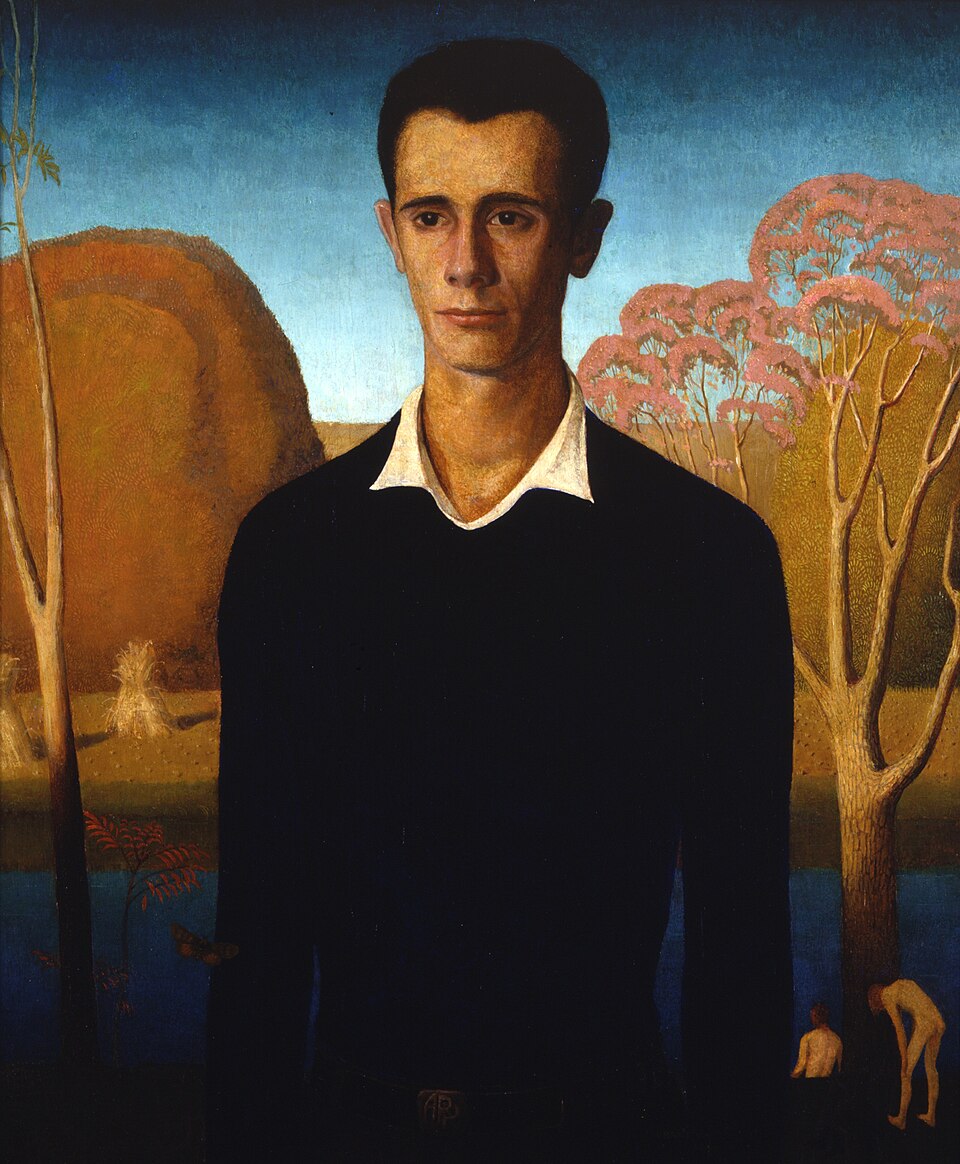 Grant Wood Arnold Comes of Age - Canvas Print