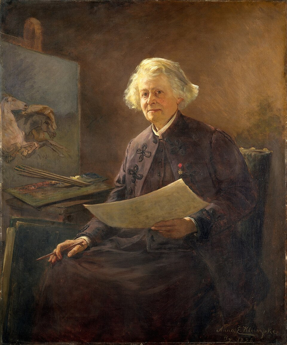 Anna Elizabeth Klumpke Rosa Bonheur - Canvas Print