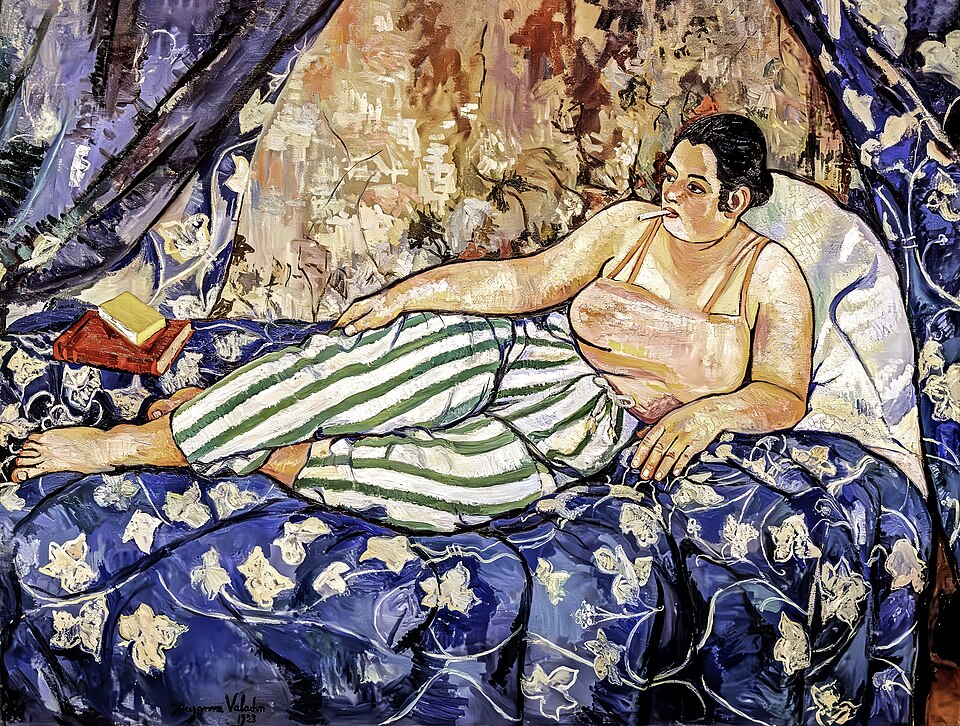 Suzanne Valadon The Blue Room - Canvas Print