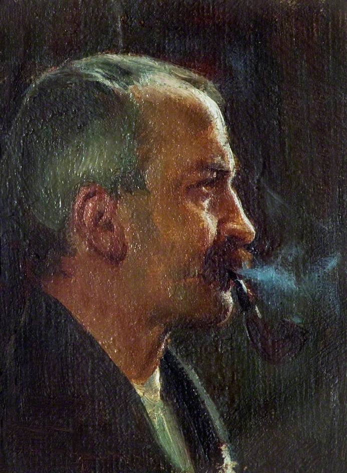 William Logsdail Self-Portrait - Canvas Print