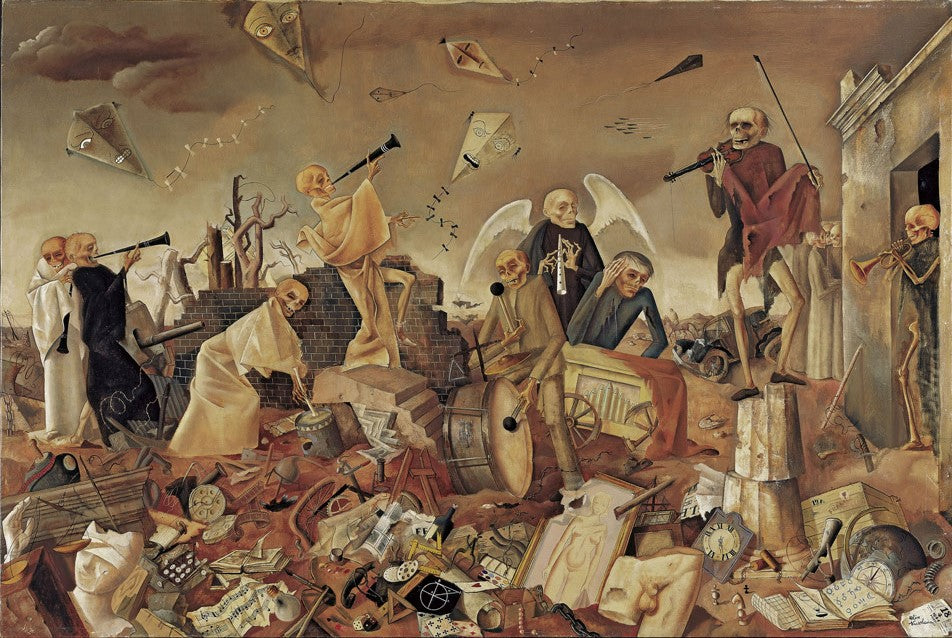 Felix Nussbaum The Triumph of Death - Canvas Print