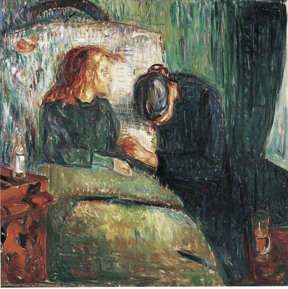 Edvard Munch The Sick Child - Canvas Print