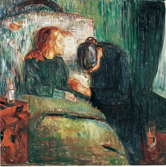 Edvard Munch The Sick Child - Canvas Print