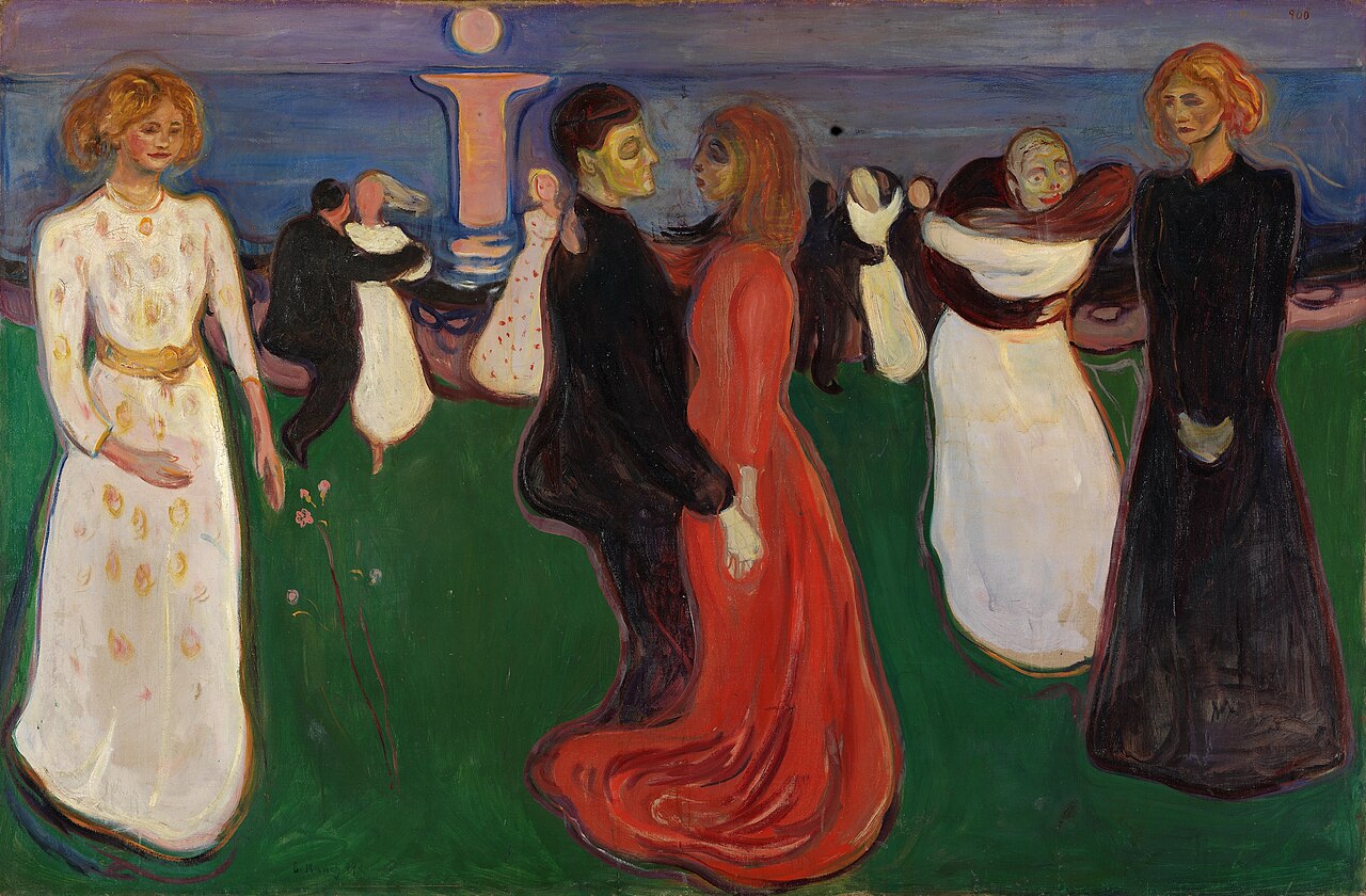 Edvard Munch The Dance of Life - Canvas Print