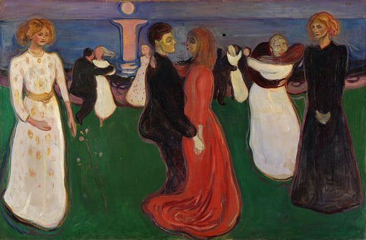 Edvard Munch The Dance of Life - Canvas Print