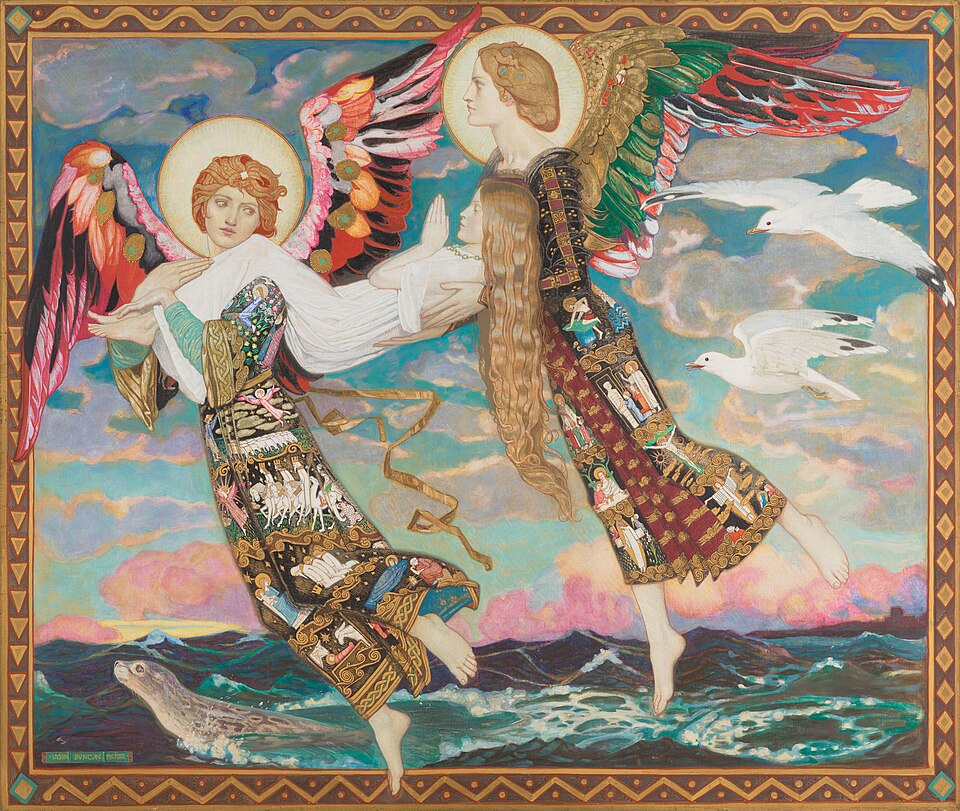 John Duncan Saint Bride - Canvas Print