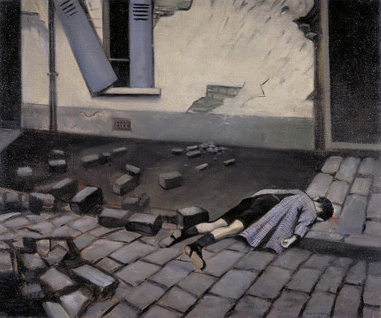 C. R. W. Nevinson A Taube - Canvas Print