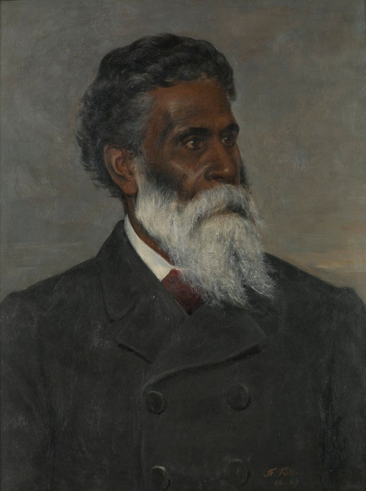 Florence Fuller Portrait of William Barak - Canvas Print