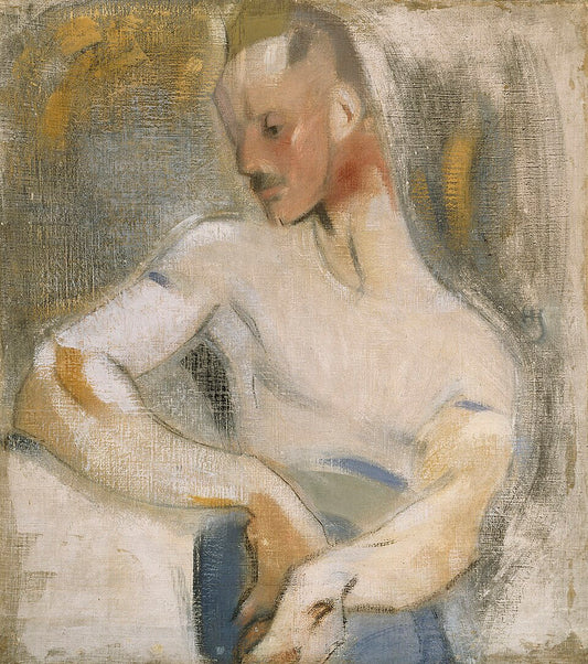 Helene Schjerfbeck The Sailor - Canvas Print