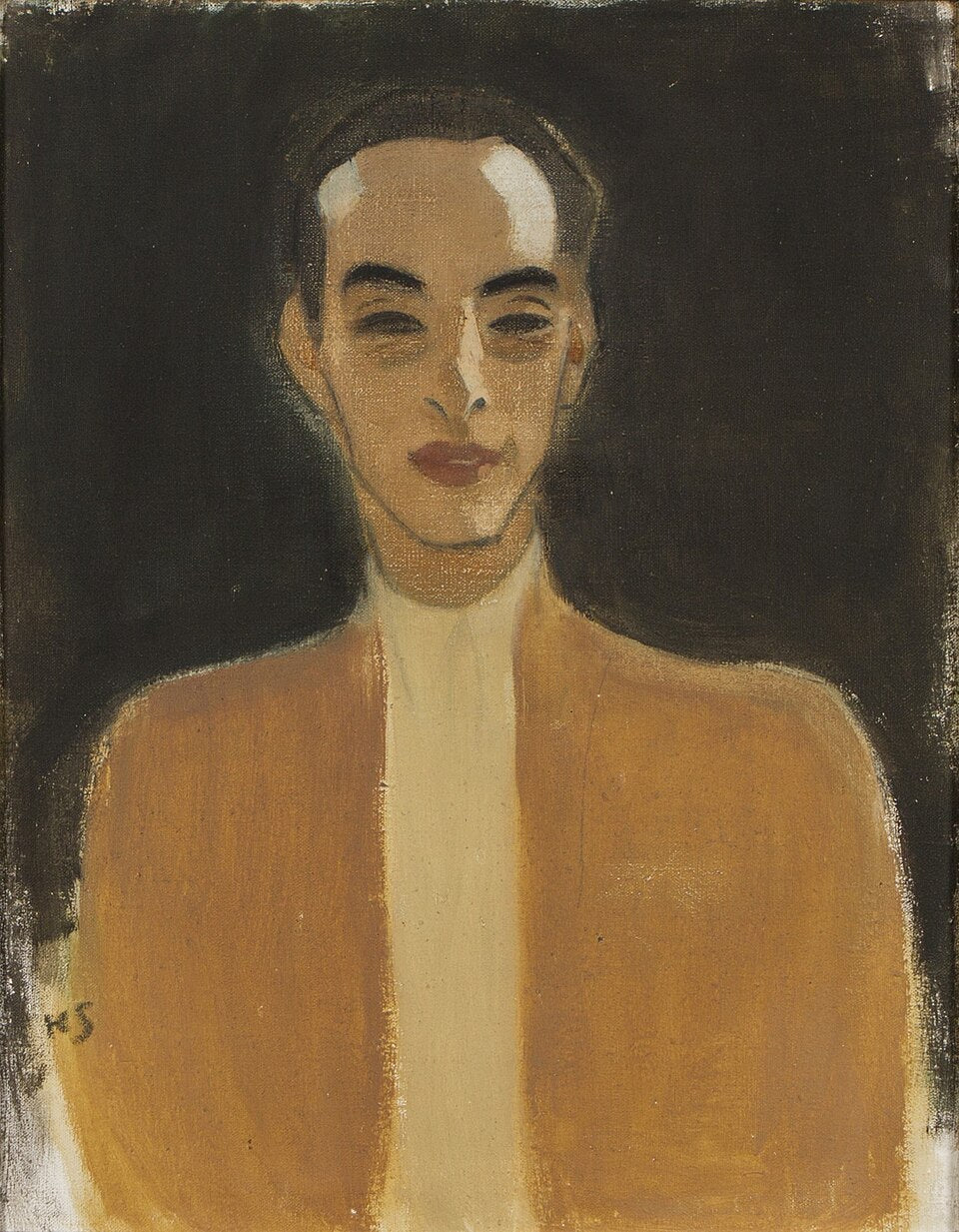 Helene Schjerfbeck Actor, Matti Kiianlinna - Canvas Print