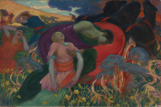 Rupert Bunny Persephone - Canvas Print