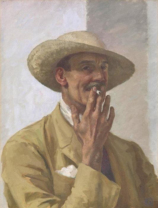 Rupert Bunny Self Portrait - Canvas Print