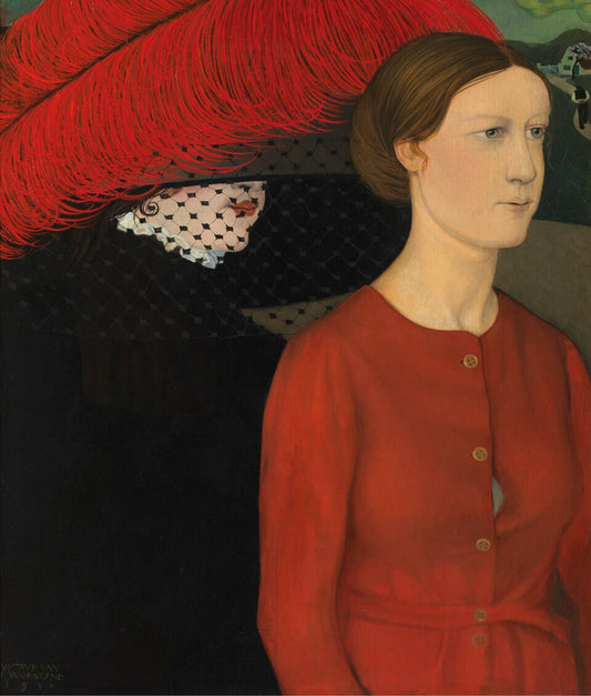 Gustave Van de Woestijne De Twee Lentes - Canvas Print