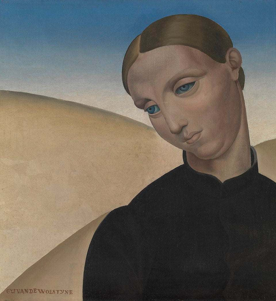 Gustave Van de Woestijne Boerin - Canvas Print