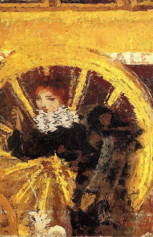 Pierre Bonnard The Omnibus - Canvas Print