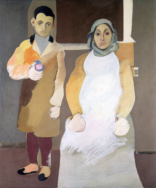 Arshile Gorky The Artist and His Mother - Canvas Print