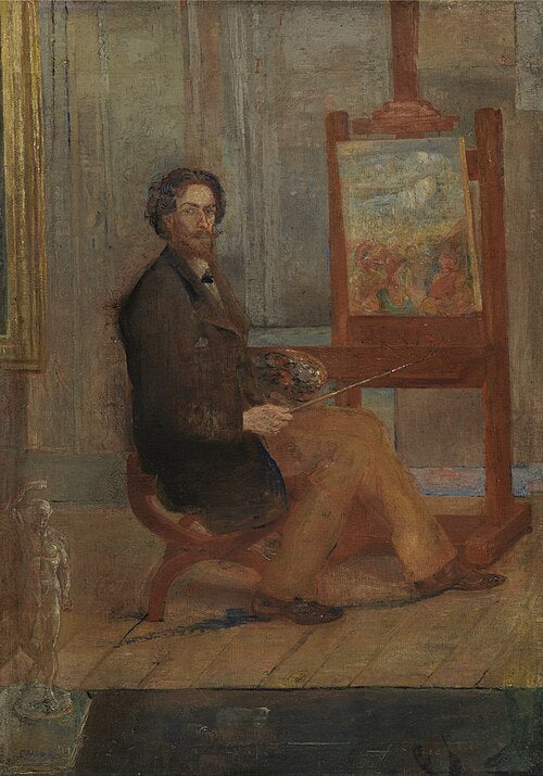 James Ensor Self-Portrait - Canvas Print