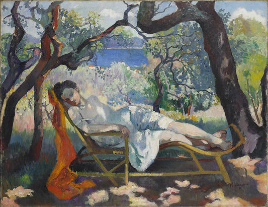 Henri Manguin La Sieste - Canvas Print