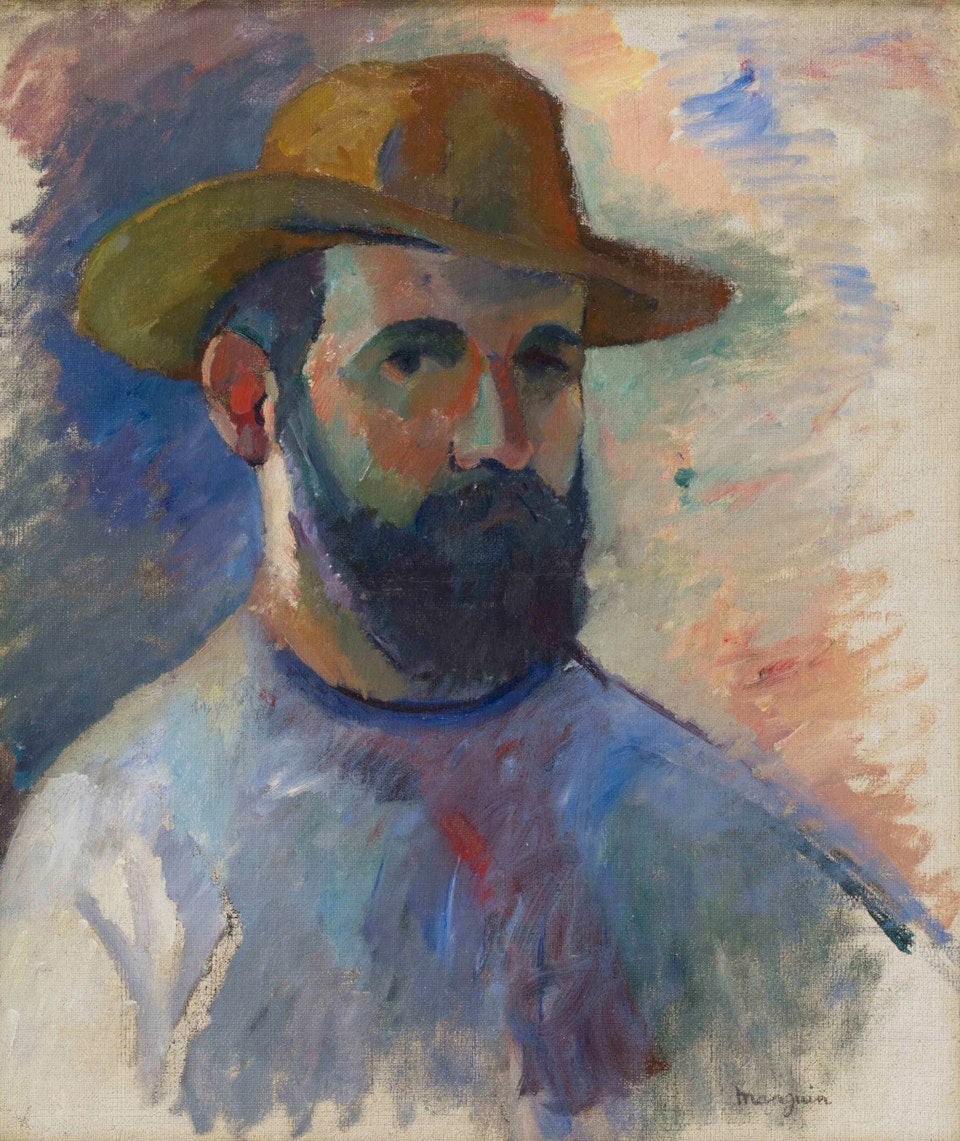Henri Manguin Self-Portrait, Autoportrait - Canvas Print
