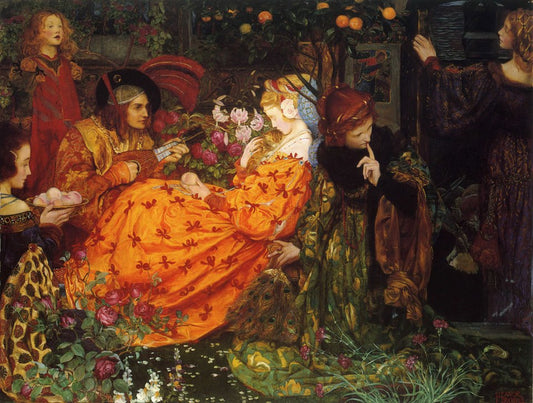 Eleanor Fortescue-Brickdale Riches - Canvas Print