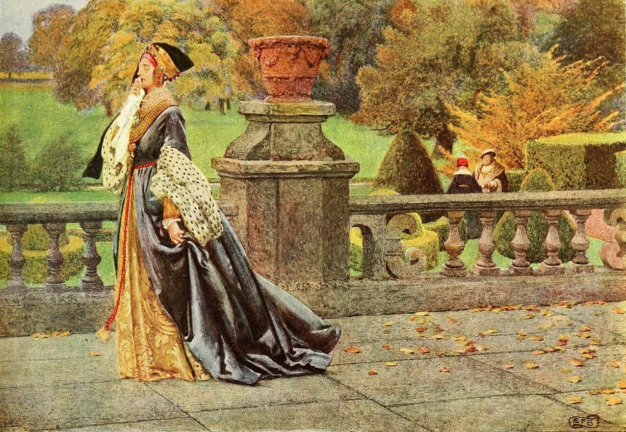 Eleanor Fortescue-Brickdale Catherine of Aragon - Canvas Print