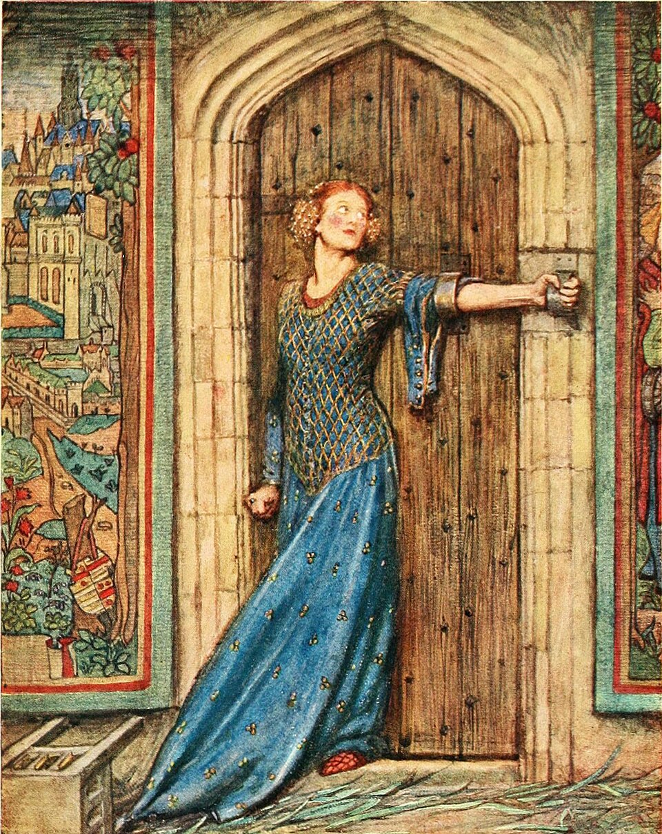 Eleanor Fortescue-Brickdale Kate Barlass - Canvas Print