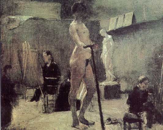 Henri Matisse The Study of Gustave Moreau - Canvas Print