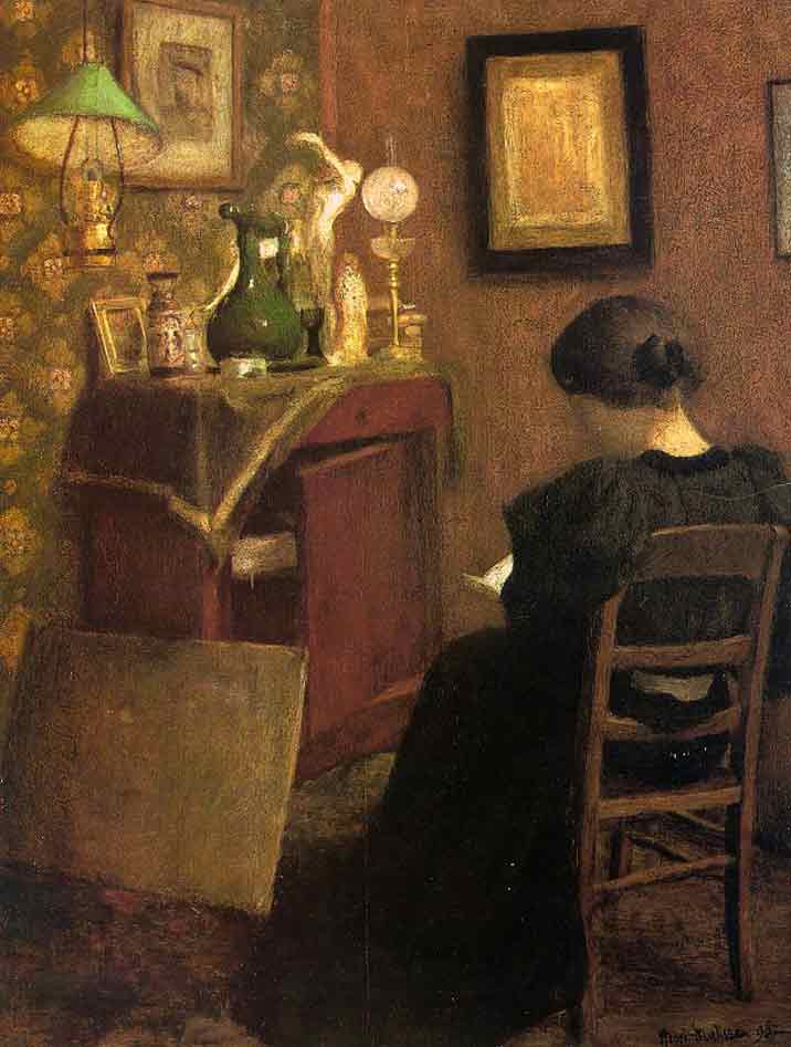 Henri Matisse Woman Reading - Canvas Print