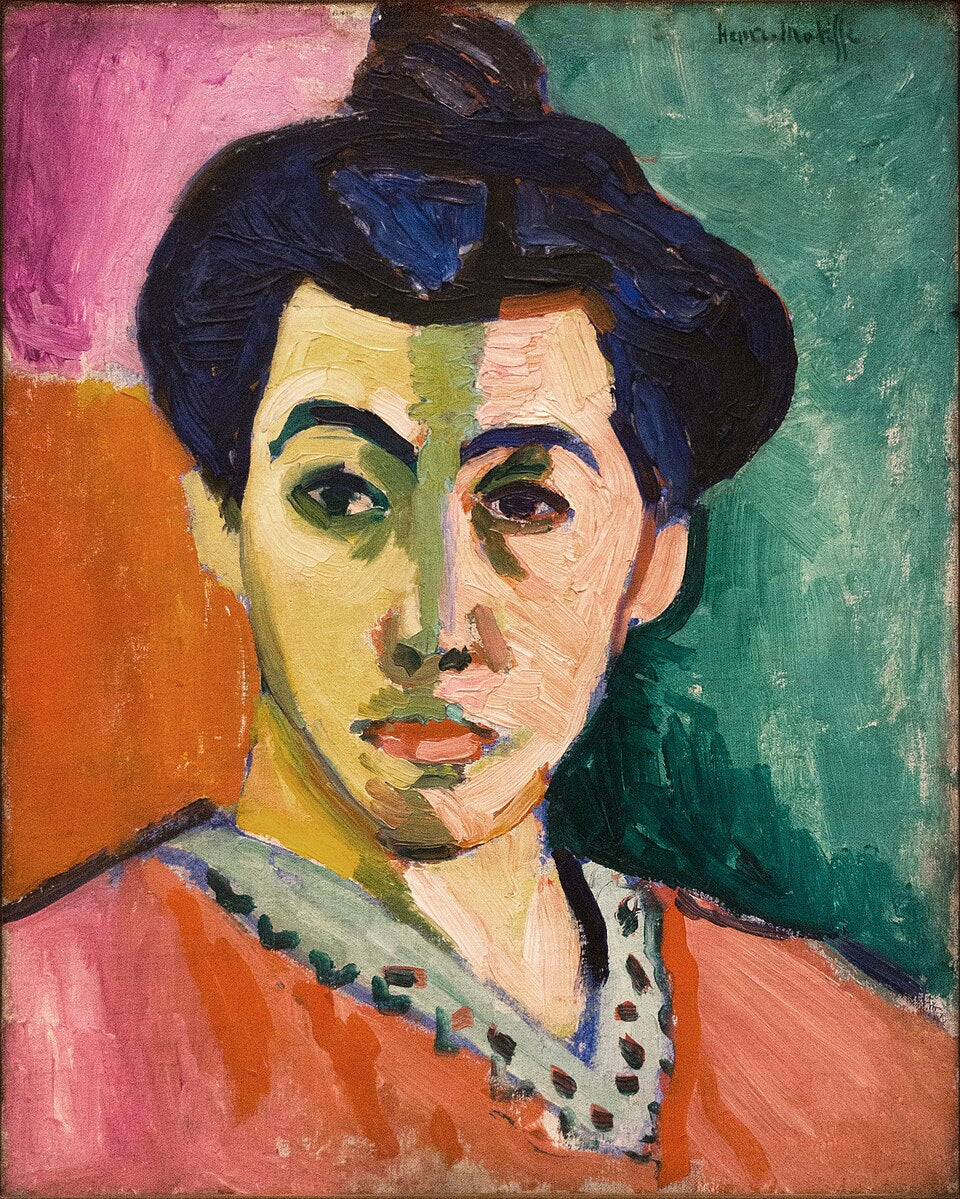Henri Matisse The Green Stripe - Canvas Print