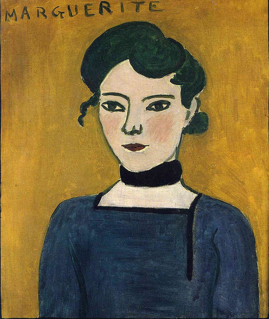 Henri Matisse Portrait de Marguerite - Canvas Print