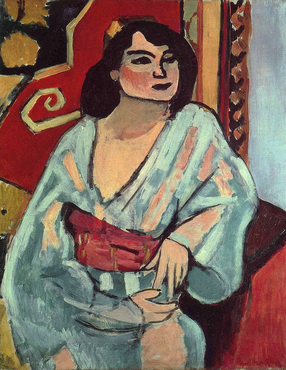 Henri Matisse Algerian Woman - Canvas Print