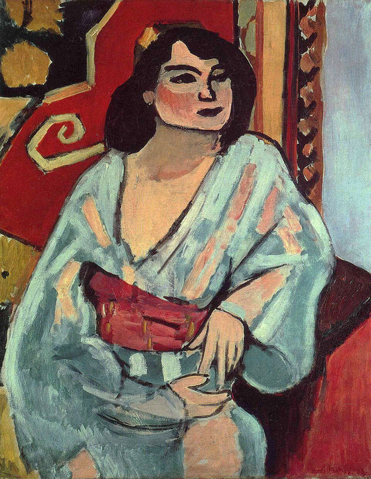 Henri Matisse Algerian Woman - Canvas Print