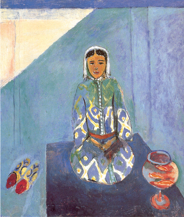 Henri Matisse Zorah on the Terrace - Canvas Print