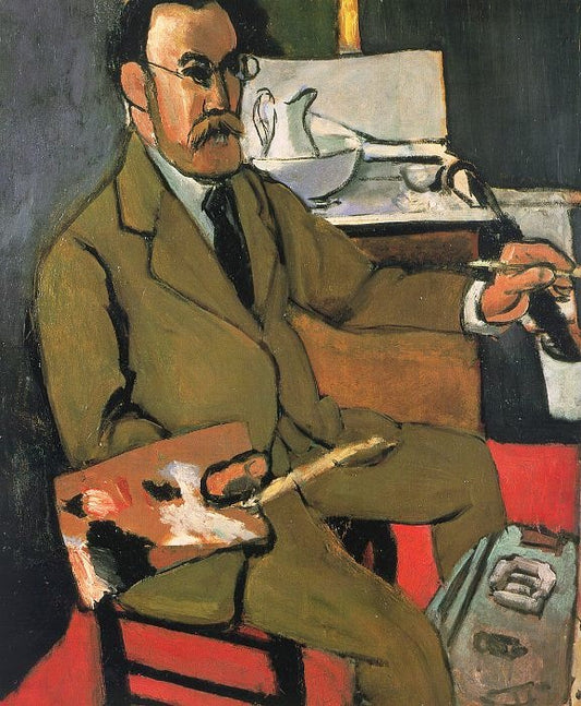 Henri Matisse Self-portrait, 1918 - Canvas Print