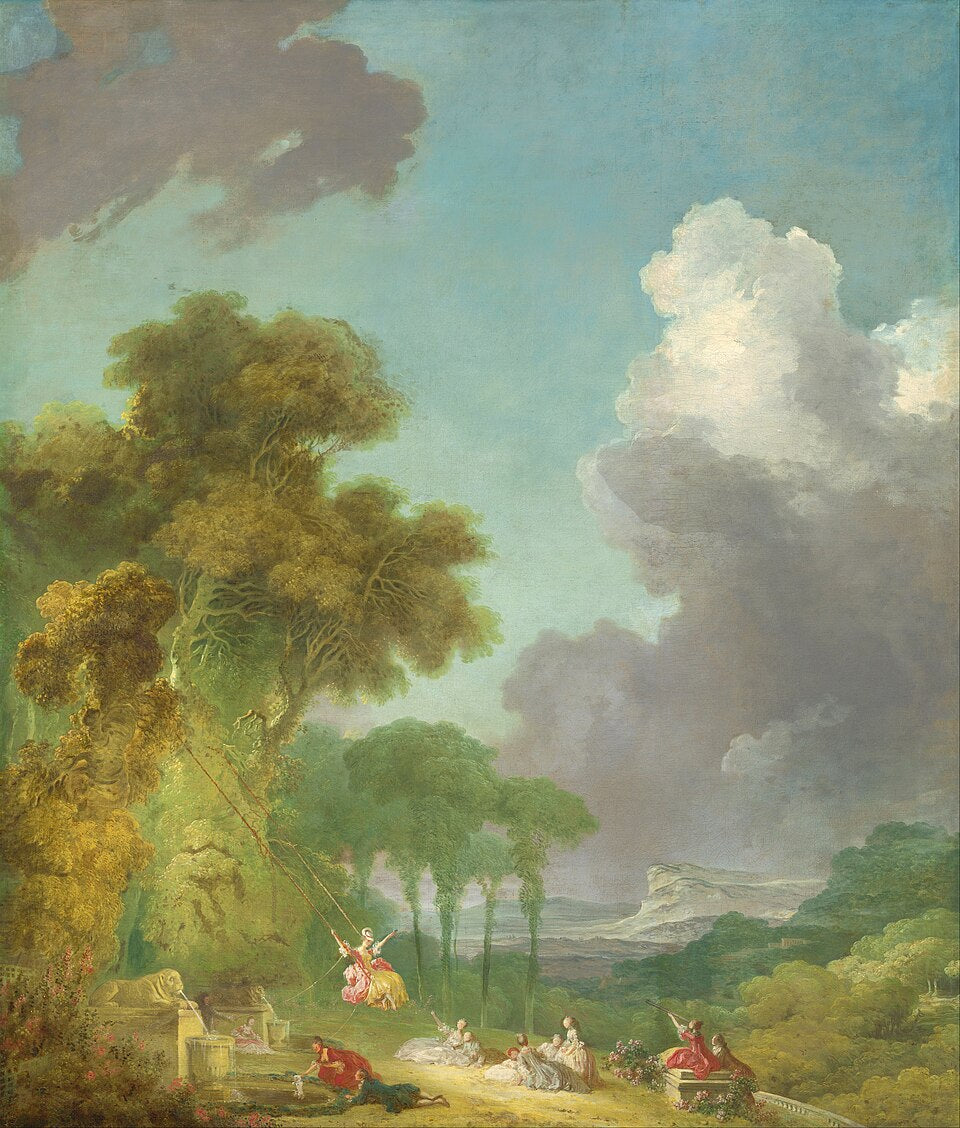 Jean-Honore Fragonard The Swing - Canvas Print
