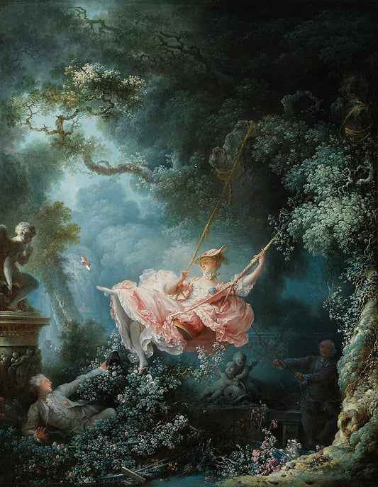 Jean-Honore Fragonard The Swing - Canvas Print