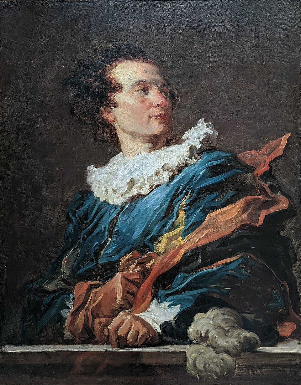 Jean-Honore Fragonard Fanciful Figure - Canvas Print