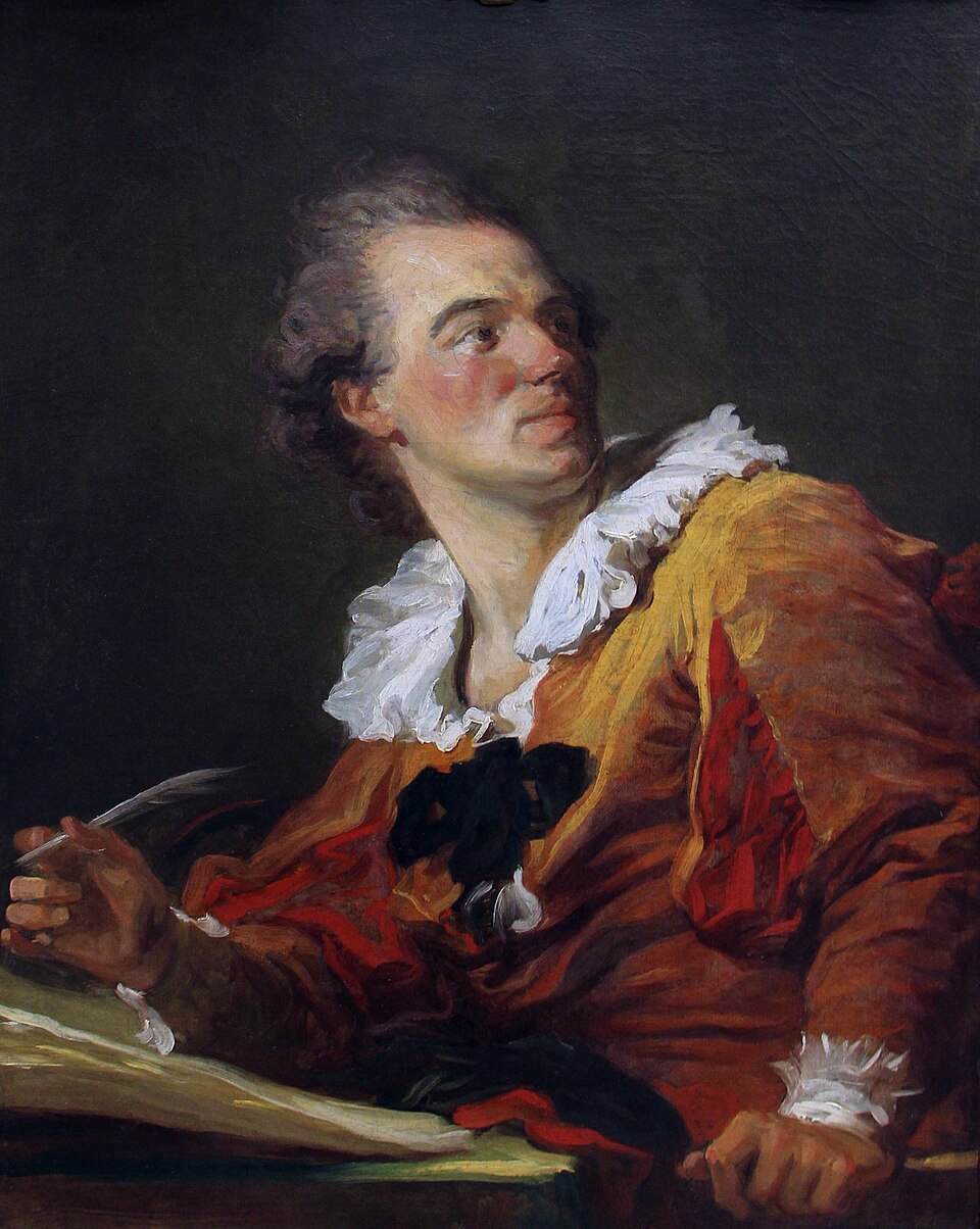 Jean-Honore Fragonard Inspiration - Canvas Print