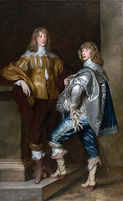 Anthony van Dyck Lord John Stuart and his Brother, Lord Bernard Stuart - Canvas Print